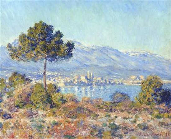 Antibes vu du plateau Notre-Dame - Claude Monet