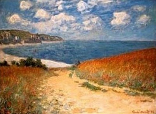 Chemin dans les blés - Claude Monet