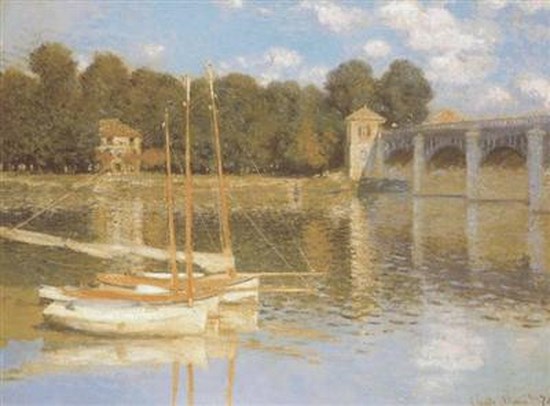 Le pont d'Argenteuil - Claude Monet