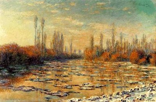 La glace flottante - Claude Monet