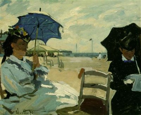 Plage - Claude Monet