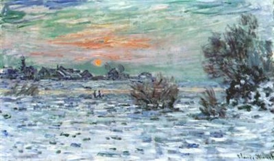 Hiver sur la Seine - Claude Monet
