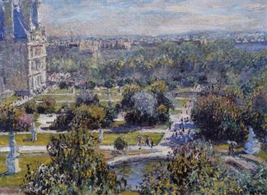Les Tuileries - Claude Monet