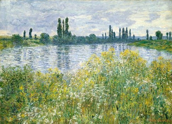 Berges de la Seine à Vétheuil - Claude Monet