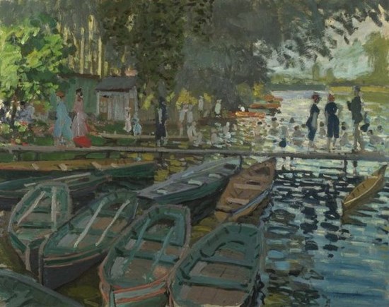 La Grenouillière (Baigneurs) - Claude Monet