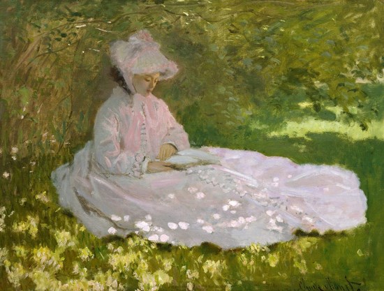 La liseuse - Claude Monet