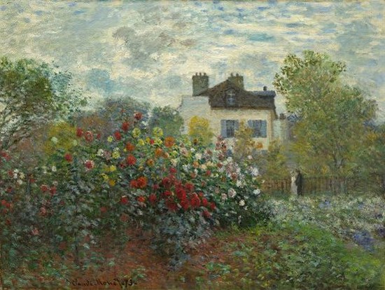 Les dahlias - Claude Monet