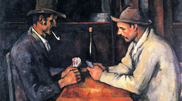 Les joueurs de cartes - Paul Cézanne