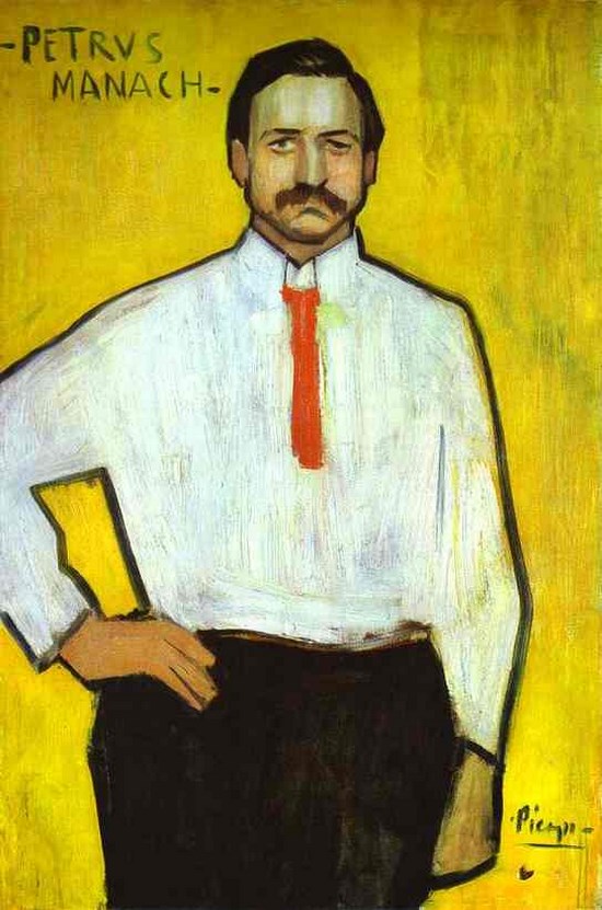 Portrait de Pedro Manach - Pablo Picasso