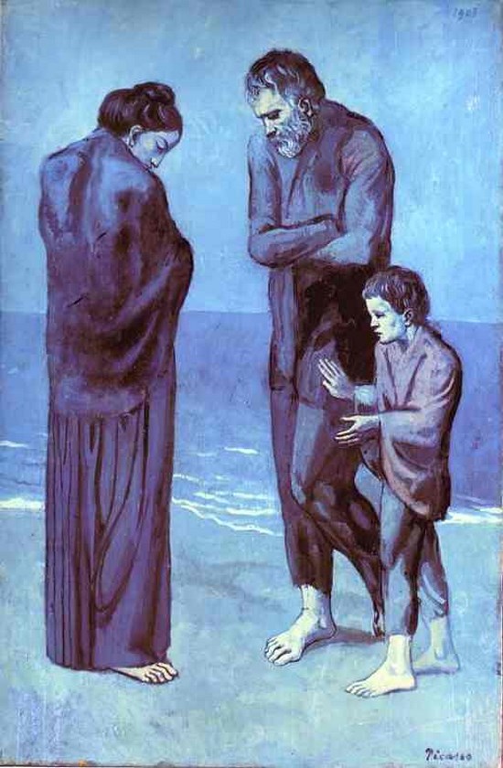 La tragédie - Pablo Picasso