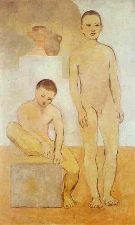 Deux jeunes - Pablo Picasso