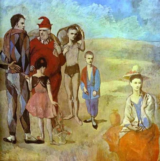 Famille de saltimbanques - Pablo Picasso