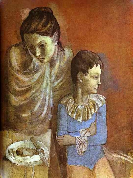 Mère et enfant - Pablo Picasso