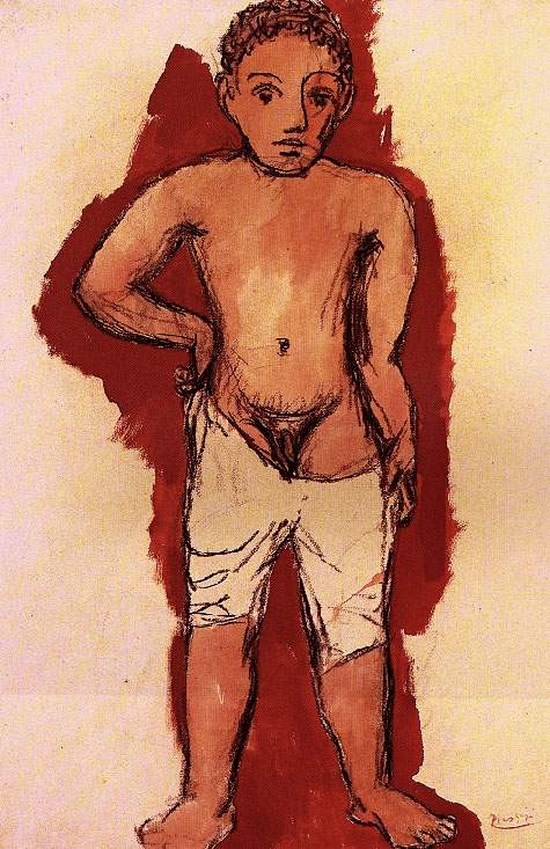 Garçon au caleçon - Pablo Picasso