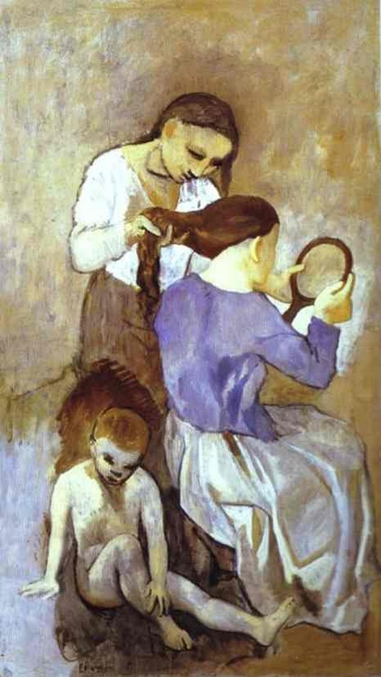 Peignage - Pablo Picasso