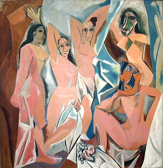 Les demoiselles d'Avignon - Pablo Picasso