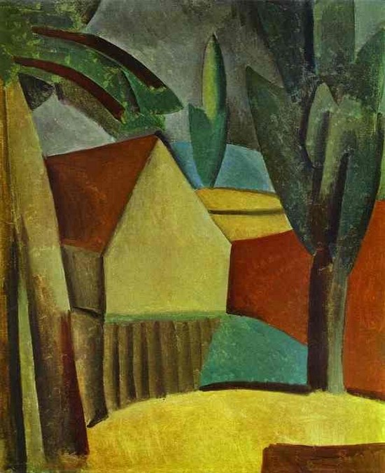 Maison dans un jardin - Pablo Picasso