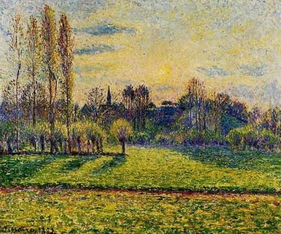 Bazincourt - Camille Pissarro