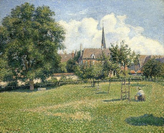 Clocher d'Eragny - Camille Pissarro