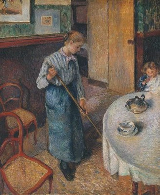 La bonne - Camille Pissarro