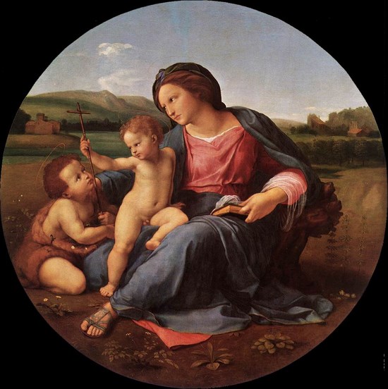 La madone Alba - Raffaello
