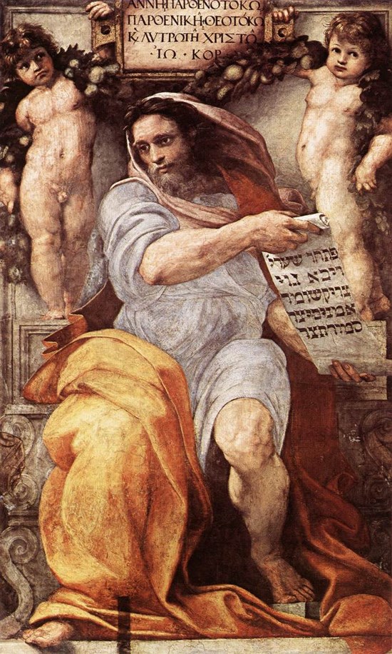 Le prophète Isaiah - Raffaello