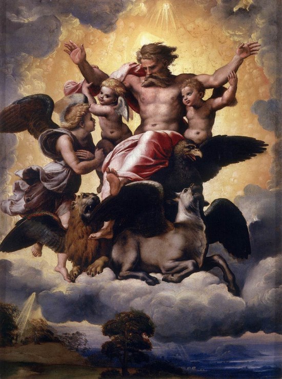 La Vision d'Ézéchiel - Raffaello
