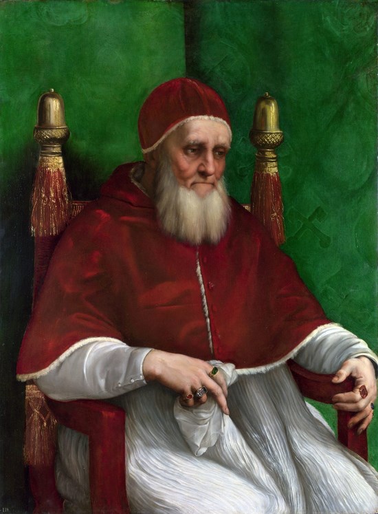 Le pape Jules II - Raffaello
