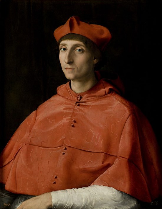 Portrait d'un cardinal - Raffaello