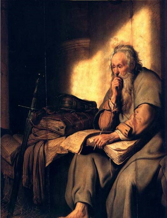 L'apotre Paul en prison - Rembrandt
