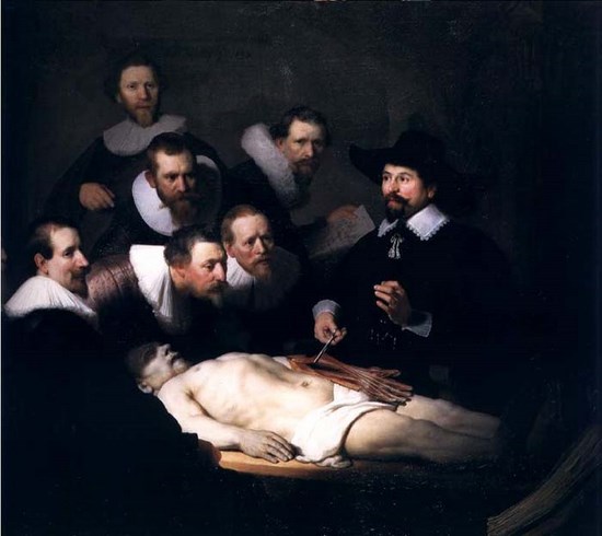La leçon d'anatomie - Rembrandt
