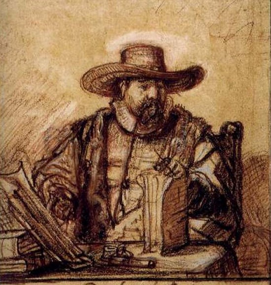 Cornelis Claez Anslo - Rembrandt