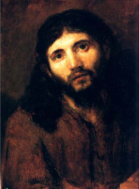 Tête de Christ 2 - Rembrandt