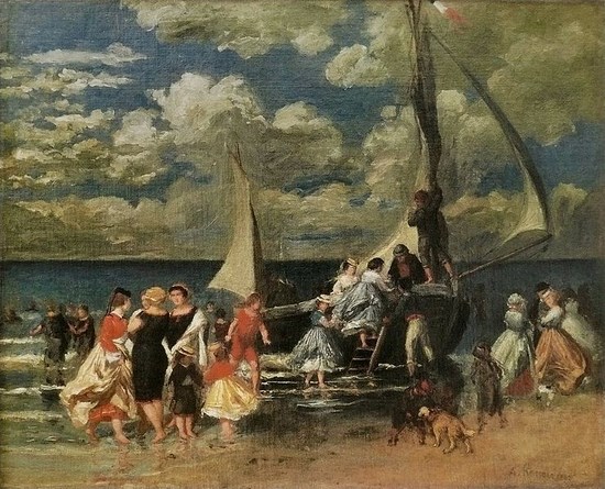Retour d'une partie de bateau - Auguste Renoir