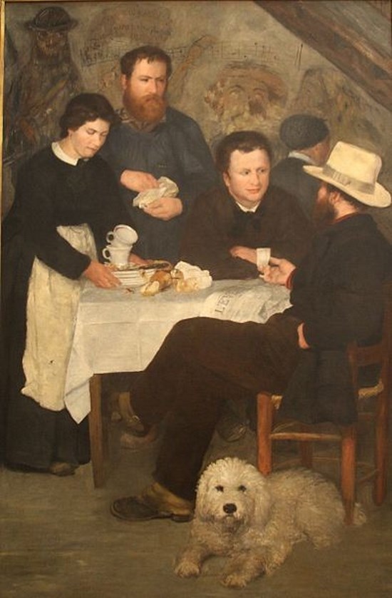 Le Cabaret de la mère Anthony - Auguste Renoir