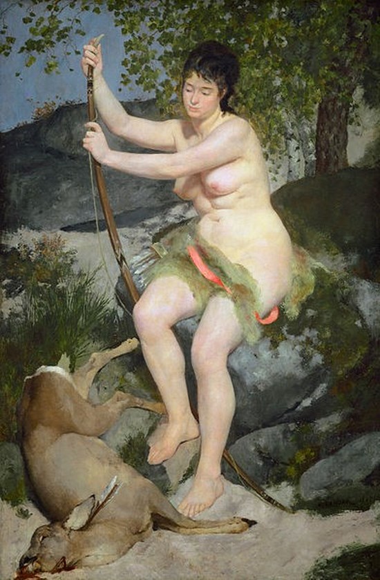 Diane chasseresse - Auguste Renoir