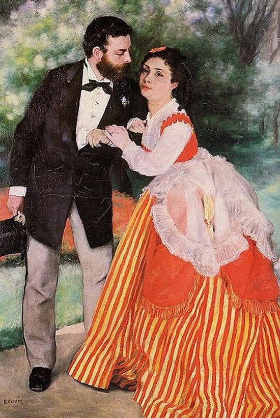 Les Fiancés - Le Ménage Sisley - Auguste Renoir
