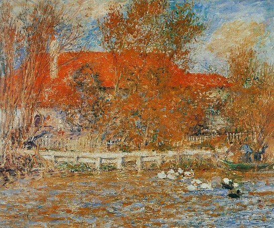 La Mare aux canards 1 - Auguste Renoir