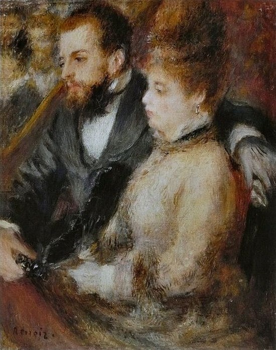 Dans la loge - Auguste Renoir