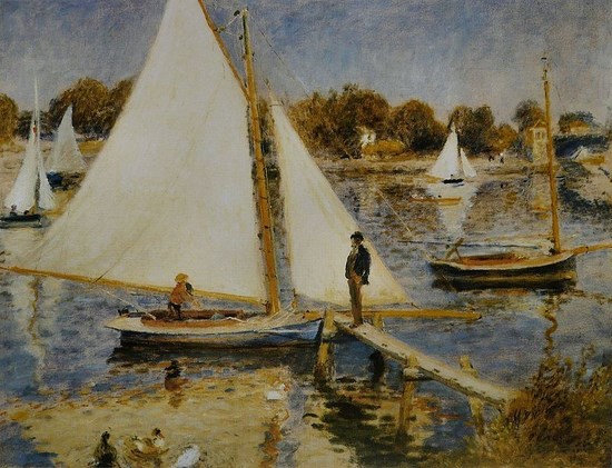 La Seine à Argenteuil - Auguste Renoir