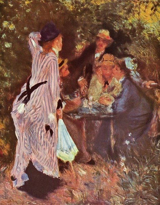 La Tonnelle (Sous les arbres du Moulin de la Galette) - Auguste Renoir