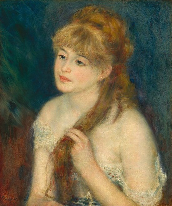 La Chevelure - Auguste Renoir