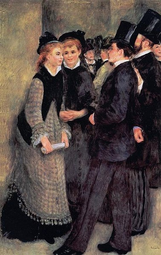 La Sortie du Conservatoire - Auguste Renoir