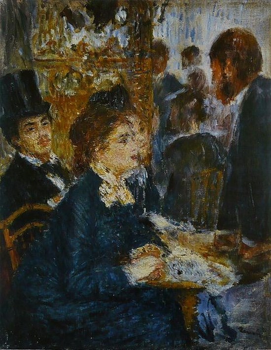 Au café - Auguste Renoir