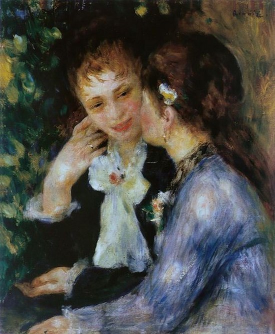 Confidences - Auguste Renoir