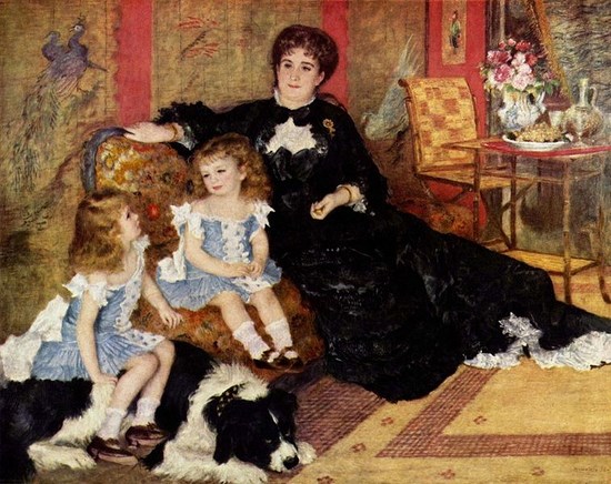Madame Georges Charpentier et ses enfants - Auguste Renoir