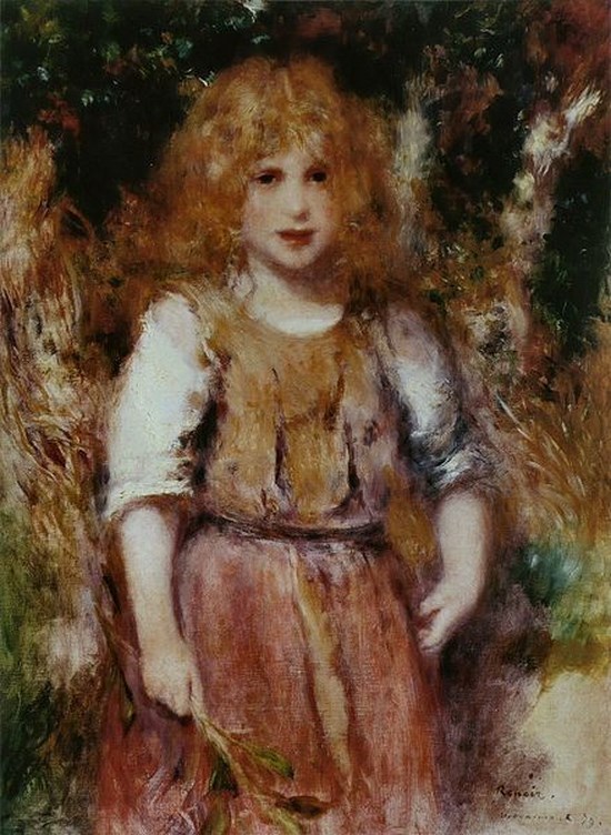 Petite Bohémienne - Auguste Renoir
