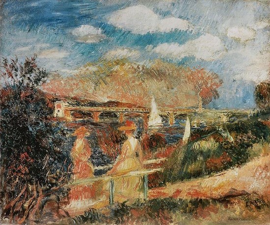 Les Bords de la Seine à Argenteuil - Auguste Renoir