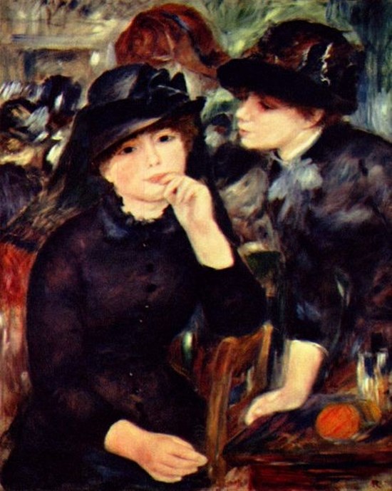 Jeunes Filles en noir - Auguste Renoir