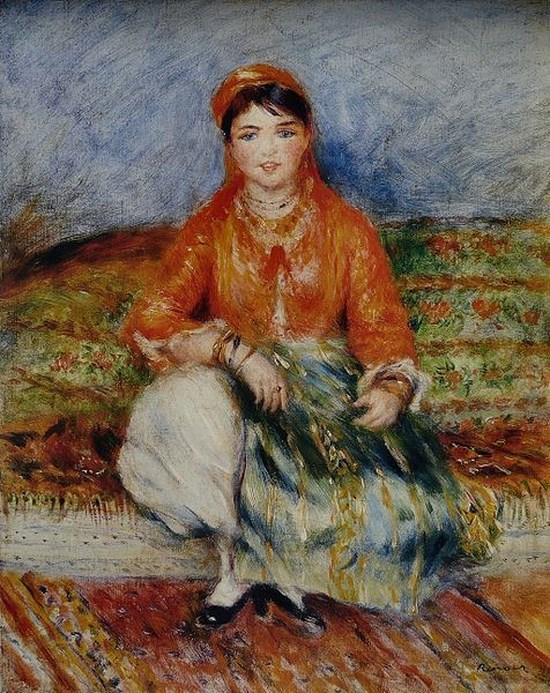 Jeune Fille algérienne - Auguste Renoir
